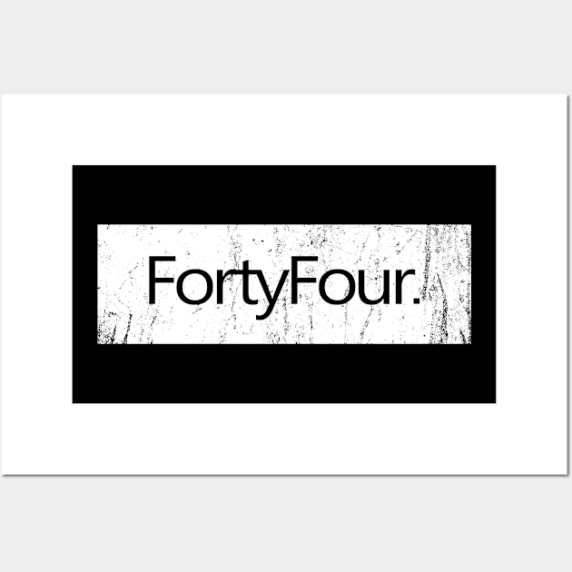 fortyfour grunge style Wall Art by ramadanlovers